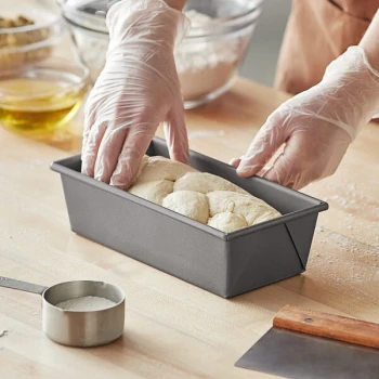 Choice 1.5 lb. Quantum2 Non-Stick Aluminized Steel Bread Loaf Pan - 10 inch x 5 inch x 3 inch