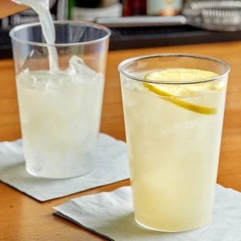 Choice 12 oz. Clear Disposable Plastic Tumbler - 500/Case