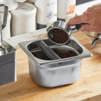 Choice 4" Deep Espresso Knock Box