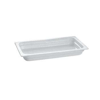 TableCraft CW300GY 20 3/4" x 12 3/4" x 2 1/2" Gray Full Size Cast Aluminum Food Pan
