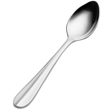 Bon Chef S116 Monroe 4 11/16" 18/10 Stainless Steel Extra Heavy Demitasse Spoon - 12/Case