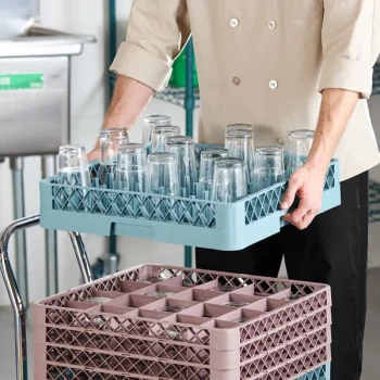 Noble Warewashing Full-Size All Purpose Peg Rack with Open Sides