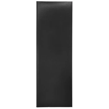 H. Risch, Inc. OM-1V Oakmont 4 1/4" x 14" Customizable 1-Panel Menu Cover with Album Style Corners