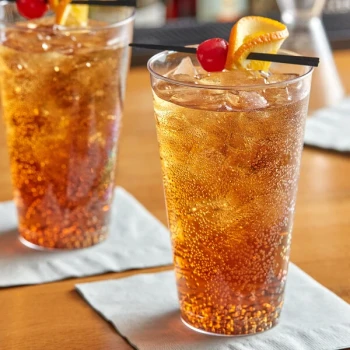 Choice 16 oz. Clear Disposable Plastic Tumbler - 500/Case