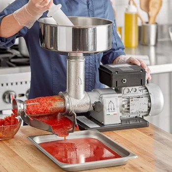 Tre Spade Med Junior Electric Tomato Mill F17400 - 2/5 hp, 300W