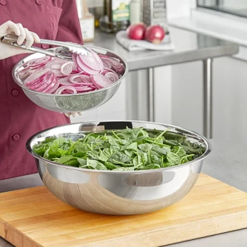 Choice 16 Qt. Heavy Weight Stainless Steel Mixing Bowl