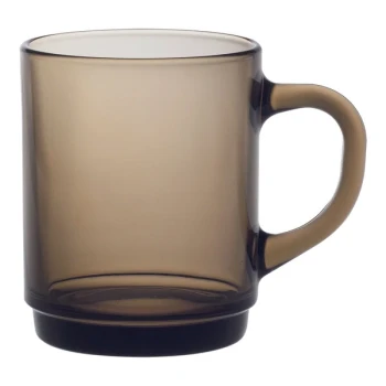 Duralex Versailles 8.75 oz. Stackable Sepia Mug - 72/Case