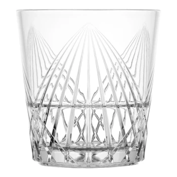 Libbey Infinium Alto 12 oz. Tritan™ Plastic Stackable Rocks / Double Old Fashioned Glass - Sample