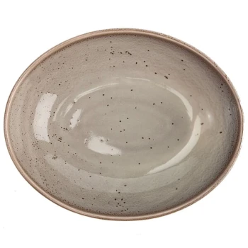 Oneida Terra Verde Natural by 1880 Hospitality F1493015787 29.5 oz. Porcelain Oval Bowl - 24/Case