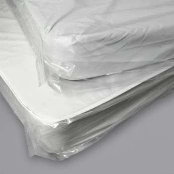 LK Packaging K47 39" x 8" x 90" Twin Mattress Bag with Vent Holes - 100/Roll