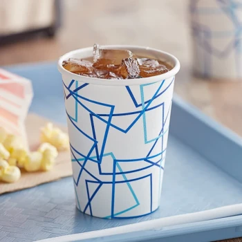 Choice 9 oz. Poly Paper Cold Cup - 2,000/Case