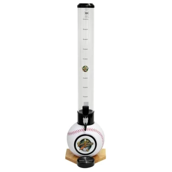 Beer Tubes BBL-32-STAP 1/4 100 oz. Customizable Tall Tube Baseball Beer Tower