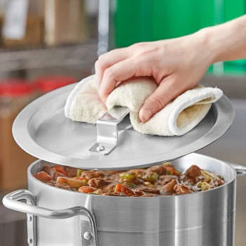 Choice 10 3/8 inch Domed Aluminum Pot / Pan Cover