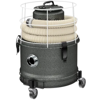 Mastercraft 635DCREM 6 Gallon Steel Furnace Cleaning Vacuum with Tool Kit - 2 hp