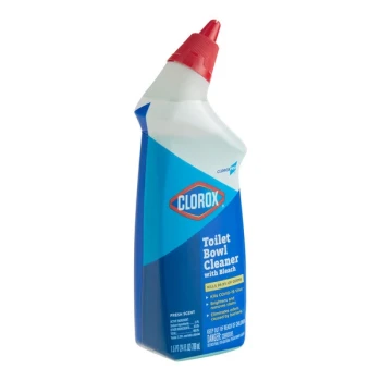 CloroxPro Clorox CLO00031CT 24 oz. Fresh Scent Toilet Bowl Cleaner with Bleach - 12/Case