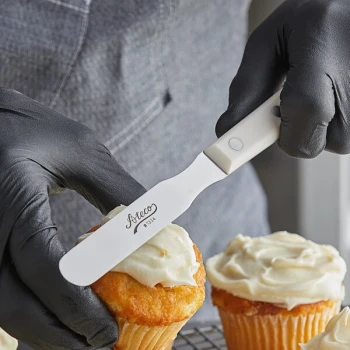 Ateco 1334 4 1/4" Blade Straight Baking / Icing Spatula with POM Handle