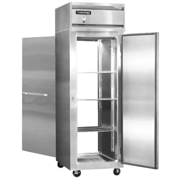 Continental Refrigerator 1R-N-SA-PT 26" Solid Door Pass-Through Refrigerator