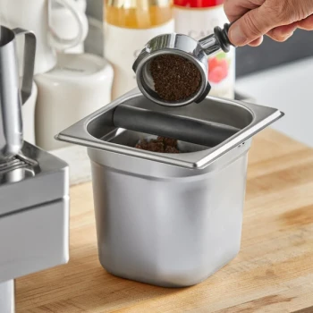 Choice 6" Deep Espresso Knock Box