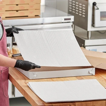 Choice Single Face Corrugated Pizza Pad - 18" x 18" - 200/Case