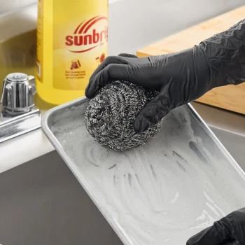 Choice 50g Stainless Steel Scrubber - 12/Pack