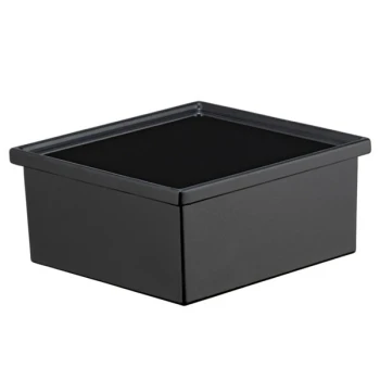 Bon Chef EZ Fit 3" Deep Black Sandstone 1/6 Size Food Pan EZ-16-3BLK