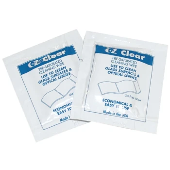 Controltek USA 510005 Pre-Saturated Lens Cleaning Wipes - 50/Box