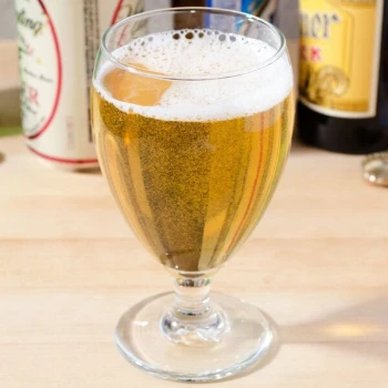 Libbey 3914 Teardrop 10.5 oz. Customizable Goblet - 36/Case