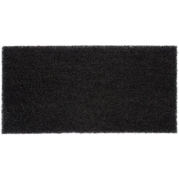 3M 7300 14" x 32" Black High Productivity Stripping Pad - 10/Case