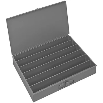 Durham Mfg 6-Compartment Horizontal Steel Storage Box 125-95