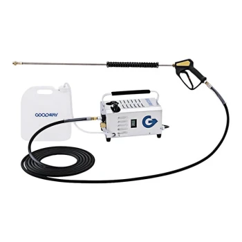 Goodway GPW-1200-60 Portable Electric Hi-Pressure Washer with 25' Hose - 1200 PSI, 1.8 GPM