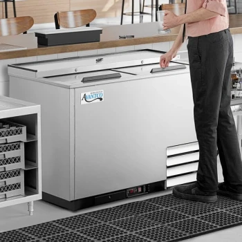 Avantco GF50-HC-S 50" Stainless Steel Glass Froster / Plate Chiller - 115V