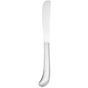 Walco Royal Bristol from Steelite International WL5125 9 3/8" 18/0 Stainless Steel Heavy Weight Hollow Handle Dinner Knife - 12/Case