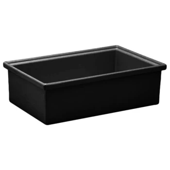Bon Chef EZ-14-3BLK EZ Fit Smart Bowl Black Sandstone Finish 1/4 Size - 3" Deep