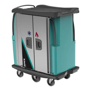 Dinex Meals On Command II 20 Tray Meal Delivery Cart with Temperature Control DXMOCII20
