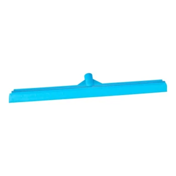 Vikan ColorCore 726013 23 5/8" Blue Single Blade Rubber Squeegee