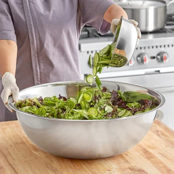 Choice 30 Qt. Heavy Weight Stainless Steel Mixing Bowl