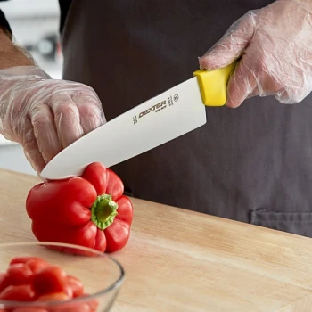 Dexter-Russell 12443Y Sani-Safe 8" Yellow Chef Knife