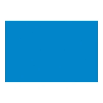 Tape Logic 2" x 3" Blue Semi-Gloss Paper Removable Rectangular Inventory Label - 500/Roll