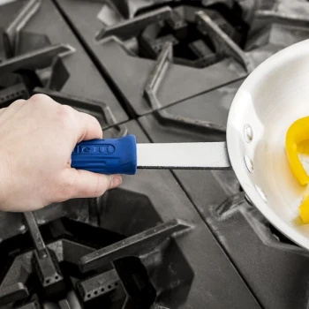 Vollrath 3010 Blue Cool Handle II Removable Silicone Pan Handle Sleeve for 8" and 10" Fry Pans