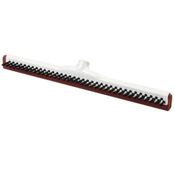 Carlisle Flo-Pac 36781800 18" Red Double Neoprene Foam Squeegee with Plastic Frame and Bristles