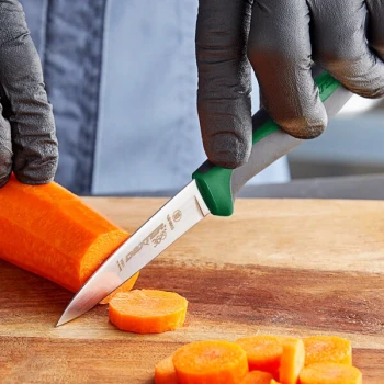 Dexter-Russell 36000G 360 Series 3 1/2" Paring Knife with Green Handle