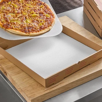 Choice Single Face Corrugated Pizza Pad - 16" x 16" - 200/Case