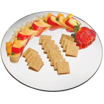 Cal-Mil 414-16 16" Round Mirror Tray