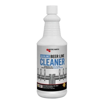 Micro Matic MM-B32 32 fl. oz. Alkaline Beer Line Cleaner