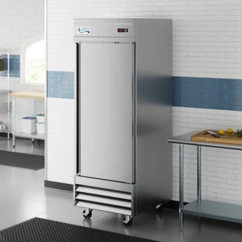 Avantco SS-1F-HC 29" Stainless Steel Solid Door Reach-In Freezer