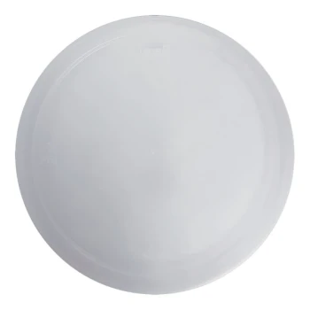 Howw Manufacturing Clear Plastic Lid with No Hole for 32 oz. Drink Bucket - 48/Case