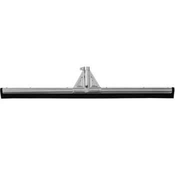 Rubbermaid® FG9C2900BLA 30" Black Heavy-Duty Double Foam Rubber Floor Squeegee with Metal Frame