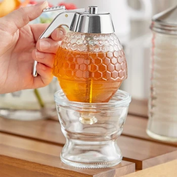 Fox Run Glass Honey Dispenser