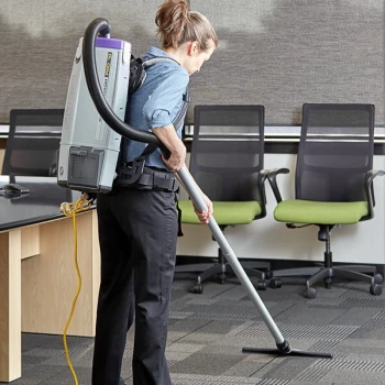 ProTeam 107340 Super Coach Pro 10 Qt. Backpack Vacuum with 106820 15" Sidewinder Carpet Kit - 120V