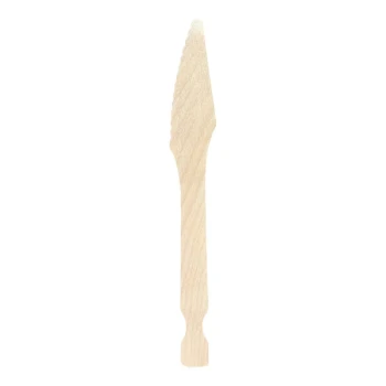 Earthwise 7" Natural Wood Knives Refill - 1,000/Case